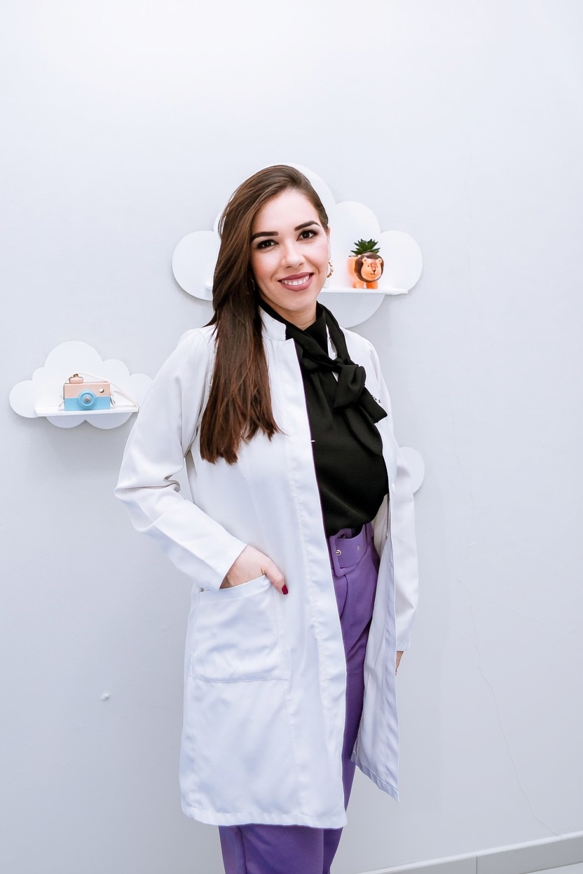 Retrato da fonoaudióloga Laíssa Vieira